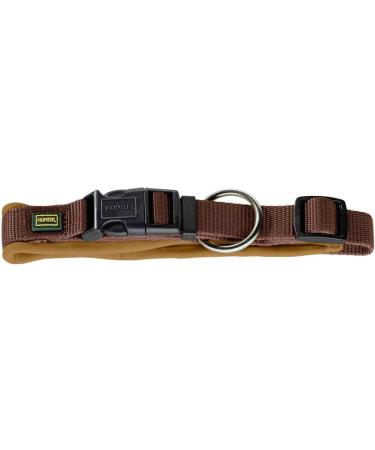 Buy HUNTER NEOPREN VARIO PLUS Dog Collar - Padded Nylon S 30-35 cm Brown/Caramel | International Shipping Available - Buy Online on GoSupps.com