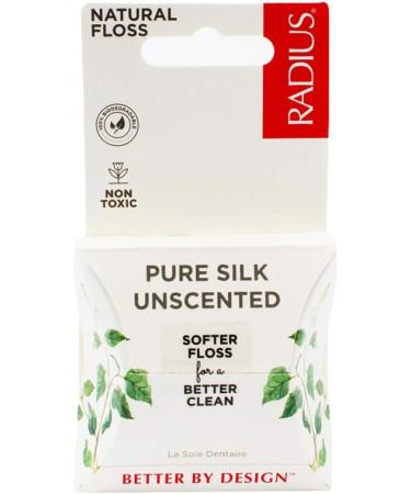 RADIUS natural silk Floss Waxed Round Natural 33-yards (Pack Of 6) - Buy Online on GoSupps.com