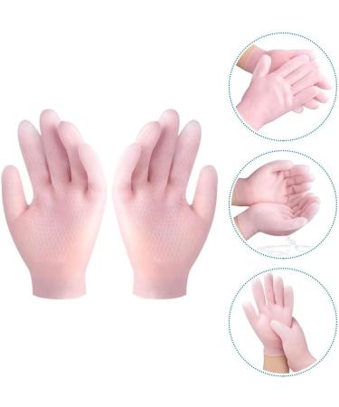 Beavorty 1pair Moisturizing Gloves Hydrating Socks Foot Moisturizing Socks Silicone Mitts Gloves Socks Cuticles Socks Gloves Heal Gloves Moisturizing Repairing Gloves Sebs Cosmetic 21.5x13cm - Buy Online on GoSupps.com
