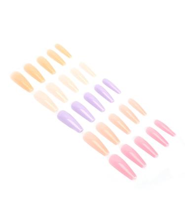 Colorful ABS Fake Nail Tips - Easy to Trim for Home Use | International Shipping - Buy Online on GoSupps.com
