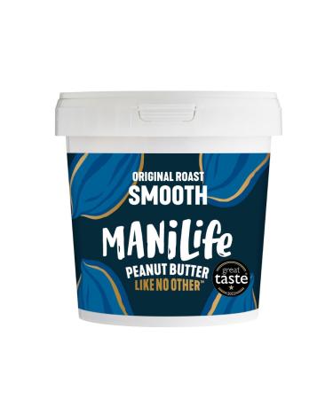 ManiLife Peanut Butter - All Natural, Single Origin, No Added Sugar, No Palm Oil