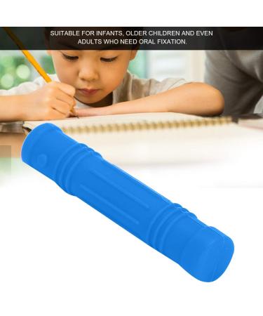 Silicone Toother Pencil Topper - Flexible Caustic Cap for Kids | Ideal Sensory Chew Cap (#2) - Buy Online on GoSupps.com