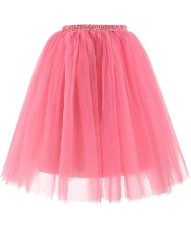 Shop Ladies 3-Layer Tulle T t Skirts | 80s Ballet & Carnival Costumes - Green & Pink Options Available - Buy Online on GoSupps.com