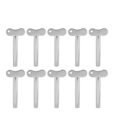 10 pieces of toothpaste iron color expressor key role tube presser color presser for bathrooms hair dye cosmetics