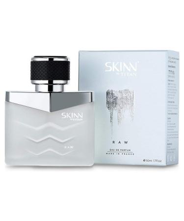 The-S'kinn By Titan Raw Long Lasting EDP For Men 1.69 Fl oz Liquid Wood Scent