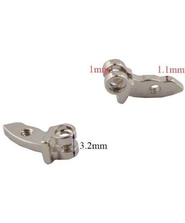 10PCS Eyeglass Hinges - Acetate Sunglasses Spring Hinges & Plastic Lenses Replacement Parts | International Shipping Available - Buy Online on GoSupps.com