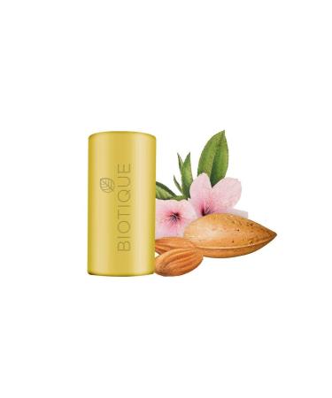 Biotique Almond Oil Nourishing Body Soap 150g | Natural Hydrating Cleanser for All Skin Types - Buy Online - Buy Online on GoSupps.com