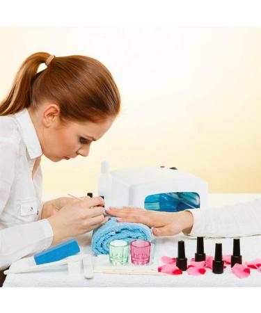 Drehdy 4 Pack Dappen Dish Cups for Nail Art - Acrylic Liquid & Powder Holder - Manicure Care Tools - 4 Colors - Buy Online on GoSupps.com