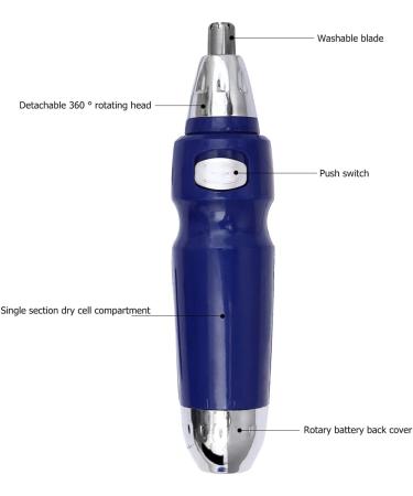 HEALLILY Electric Hair Clipper & Trimmer | Multi-Function Shaver for Hair Nose Eyebrows & Nails | International Shipping - Buy Online on GoSupps.com