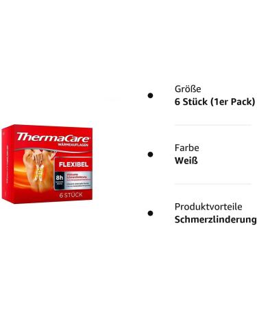 ThermaCare Heat Pads - Effective Pain Relief Plasters (6 pcs) | International Shipping Available - Buy Online on GoSupps.com