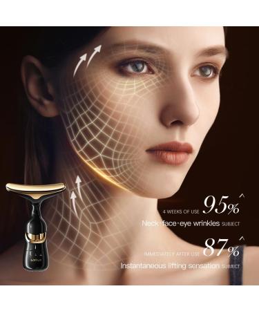 The Ultimate Face & Neck Skin Care Wand - 2024 Premium Facial Beauty Tool - Effective Cleaning Skin Tightening & Nutrient Import(Black) - Buy Online on GoSupps.com
