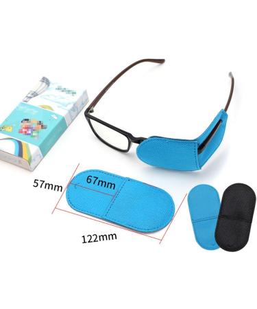 12 Pcs Reusable Fabric Eye Patches for Kids - Protective Black Eye Patches for Boys & Girls After Surgery - Buy Online on GoSupps.com
