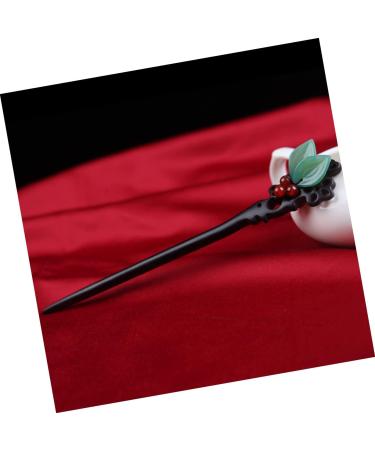 LALAFINA Antique Style Leaf Hairpin Womens Hair Clips Women Hair Sticks Ancient Style Headdress Headwear for Women Hanfu Hair Accessories Wooden Hair Stick Chopsticks Miss Manual - Buy Online on GoSupps.com