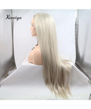Xiweiya Light Blonde Ombre-Brown Synthetic Wig for Women - Heat-Resistant Cosplay Hair Smooth Side Part International Shipping - Buy Online on GoSupps.com