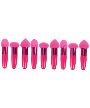 FRCOLOR 9 Pcs Mushroom Beauty Pencil Sponge Puff Makeup Sponge Makeup Sponge Applicator Foundation Sponge Brush Face Powder Sponge Concealer Makeup Puff Travel 1 Count (Pack of 1) Rosyx3pcs