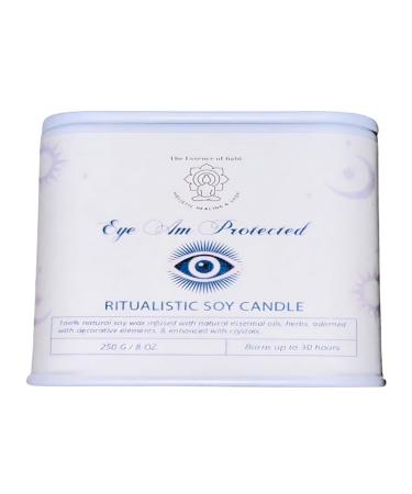 Eye Am Protected Soy Wax Candle White