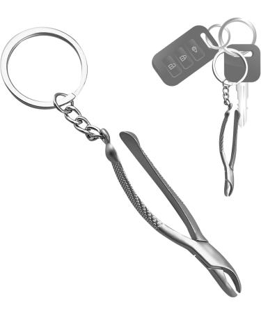 Aznever Dentist Key Trailer | Women's Teeth Keychain for Car Keys | Dental Assistant Gift | Durable Key Trailer for Dentists - Buy Online on GoSupps.com