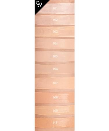 HD Foundation 105 Cool Sand Golden Rose Make-Up 105 Cool Sand 30 ml - Buy Online on GoSupps.com
