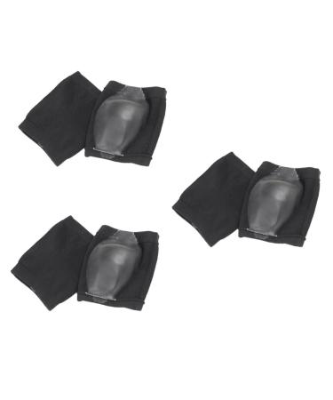 Ipetboom 3 Pairs Cracked Heels Socks Lotion Socks Heel Care Socks Double Ball Hair Ties Spa Socks Heel Sleeves for Cracked Heels Gelt Moisturizing Socks Men and Women Protector Anti-Crack