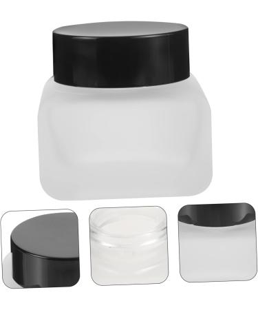 Didiseaon Frosted Glass Jars Cream Sub Container Refillable Lotion Bottle Lotion Containers Glass Cosmetic Cream Bottle Glass Jar with Lid Creami Cosmetic Containers Cream Jar Filling Travel - Buy Online on GoSupps.com