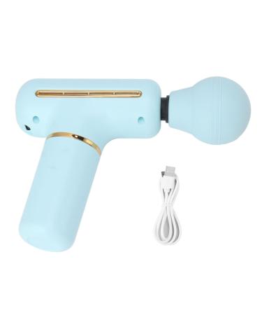 Portable fascia gun powerful versatile electrical muscle-back deep tissue massage massage for everyone blue low-noise massage gun