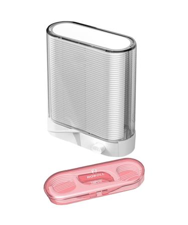 Healifty 2 boxing tooth flap Picks popup dental floss donor with micrice lide travel box portable dental floss storage box transparent plastic oral care dental floss picks