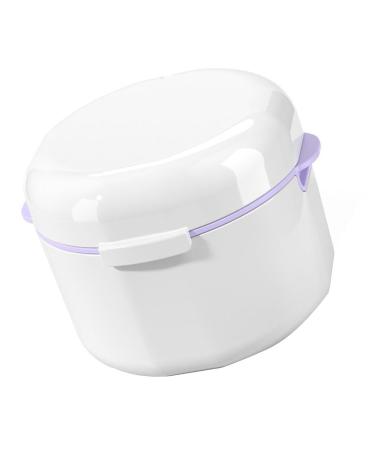 Invisible Bracket Box Portable Double Layer Bracket for Daily Outdoor Use (WHITE)