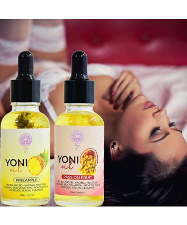 Organic Magic V Yoni Oil: Pineapple Scented Feminine Moisturizer with Essential Oils - Buy Online on GoSupps.com
