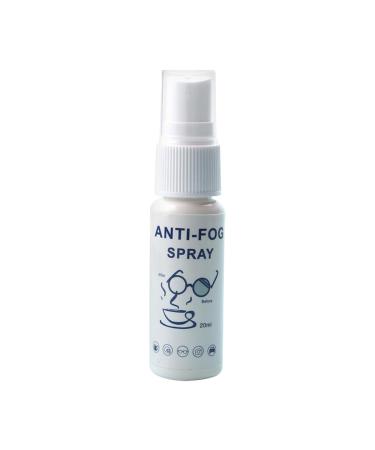 Lens Cleaning Spray - 20ml Anti Fog Spray for Glasses Glasses Cleaner Spray Anti Fog Glasses Cleaner Lens Cleaner for Glasses Spectacle Cleaner Anti Mist Spray Streak-Free Goggle Anti Fog Spray
