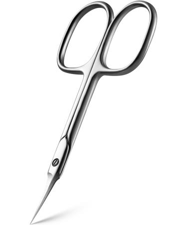 Bezox Curved Nail Skin Scissors - Precision Stainless Steel Manicure Tool for Tidy Care | Professional Nail Shaving Scissors for Women - Buy Online on GoSupps.com