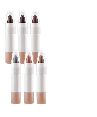 Eyeshadow Pen for Women 25g x 6 Colors Cream eyeshadow pen with waterproof formula highlights contour natural finish long lasting color pen for highlights and contour