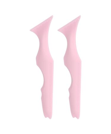 Silicone Stencils with Winged Tip Reusable Tool for Beginners Quick Draw Durable Portable Silicone Stencils Makeup Tool Stencils Beginners Roseate