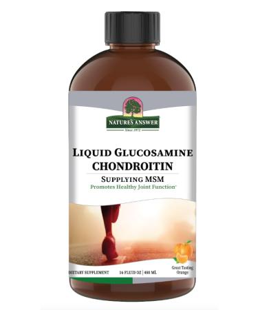 Kentucky Waterford Natura Answers Vloeibare Gluco Samine Condrotin & MSM Oranje 480 ML