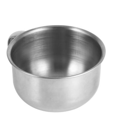 Noennull Razor shell Shaving soap peel stainless steel metal shaving soap cup cup of razor cleaning foam Tool for man razor cups