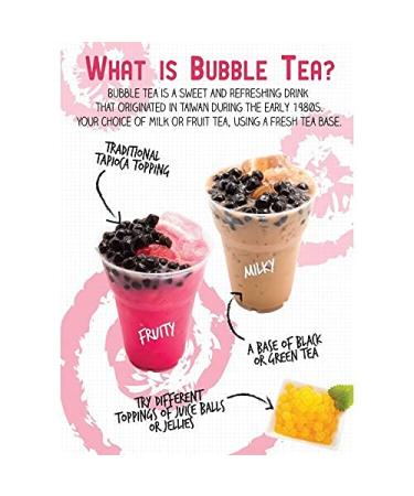 Buddha Bubbles Boba Watermelon Bubble Tea Drink Mix Powder 10oz - Refreshing Flavor - 283g - Buy Online on GoSupps.com
