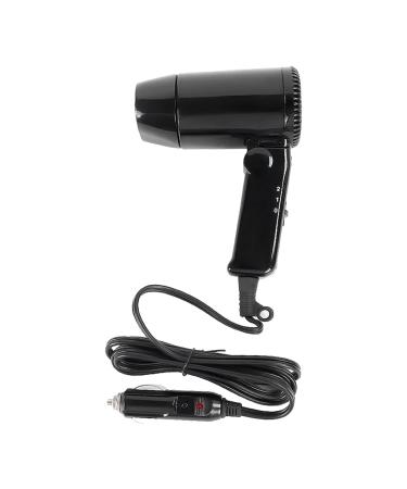 Amagogo Hair Dryer Car Portable Hairdryer Foldable Adjustable Easy to Use Car Styling Hair Dryer Hairdryer for Women Men for Festival Camping