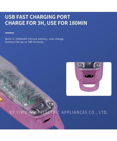 Professional Hair Clippers Cordless & Corded - Adjustable Barber Shop Trimmer with 6 Combs - Powerful Electric Hair Cutting Tool - Buy Online on GoSupps.com