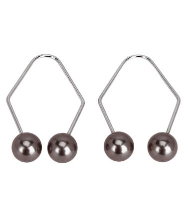 Uxsiya Dimple Trainer Tool - 2 Pairs Cheek Dimple Maker Balls for a Perfect Smile (Black) | Enhance Your Smile Internationally - Buy Online on GoSupps.com