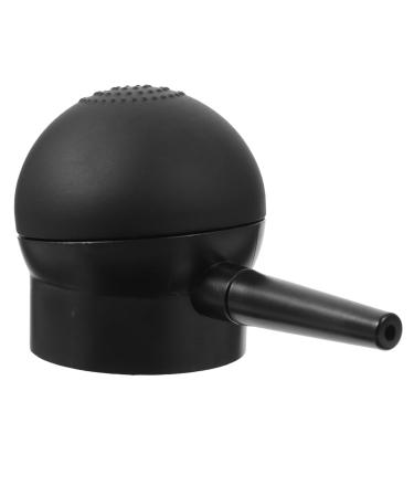 Beatifufu 1pc Hair Spray Bottle Fiber Powder Hair Building Nozzle Hair Fiber Nozzle Hair Powder Spray Black