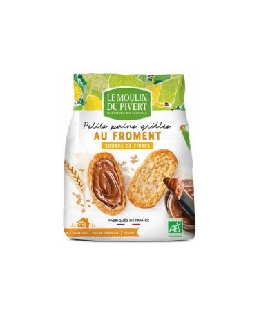 Le Moulin Du Pivert - Roasted Buns Organic & vegan wheat 225g