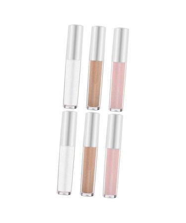 FOMIYES 6 Pcs Polarized Monochrome Eyeshadow Shimmer Eyeshadow Sparkle Eyeshadow Makeup Tools Product Liquid 1 count (Pack of 1) Assorted Colorx2pcs