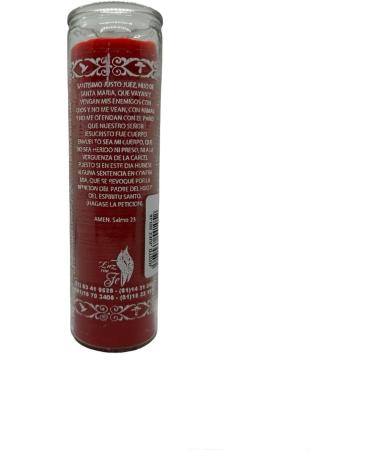 Justo Juez Candle - Handcrafted Spiritual Candle for Peace & Justice | Shop Internationally - Buy Online on GoSupps.com