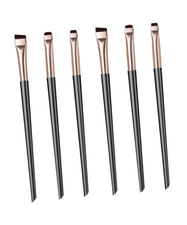 WOONEKY 6pcs Eye Shadow Brush Eye Liner Brush for Makeup Eyeliner Precision Brush Makeup Brush for Women Eyeliner Brush Wand Eye Makeup Brush Eye Brush for Makeup Women Makeup Tools