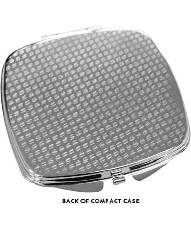 Personalized Monogrammed Damask Compact Makeup Mirror - RNK Shops - Buy Online on GoSupps.com