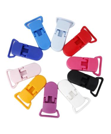 Eco-friendly resin colored universal clips for crafts and accessories