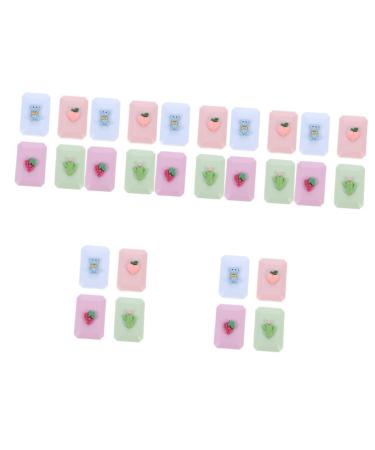 Gatuida 28 STK contact lens container travel set for contact lenses Eye -like lens bags lens case eye care holder cosmetic container for eye lenses Colored contact lenses case
