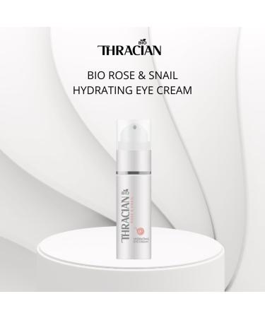 Thracian Bio Rose & Snail Eye Cream for Dark Circles & Puffiness - Bulgarian Rosa Damascena Oil & Hyaluronic Acid - 30 ml - Buy Online on GoSupps.com