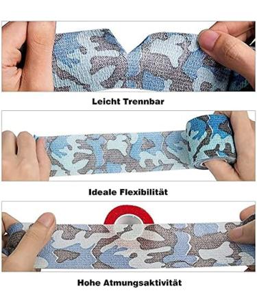 1 roll of kinesiotape Wide 5cm self-adhes Bandage Elastic Kinesiology Tape Muscle-Tightening Tapes for Stretch Athletes Sports Wrists Ankles Practical Design - Buy Online on GoSupps.com