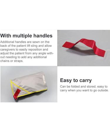 Patient Lift Sling for Sitting Patient Aid Sit to Stand Transport Patient Lift Sling Stand Assist Sling Divided Leg Patient Lift Sling Heavy Duty Transfer Sling L - Buy Online on GoSupps.com