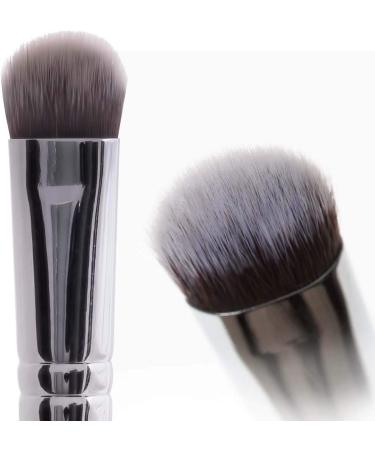 Nanshy Eyeshadow Brush Set 7 Professional Eye Make-up Brushes inc Blending Thin Liner Angled Eye Brow Flat Concelear - Cruelty- Free & Vegan - Black - Buy Online on GoSupps.com